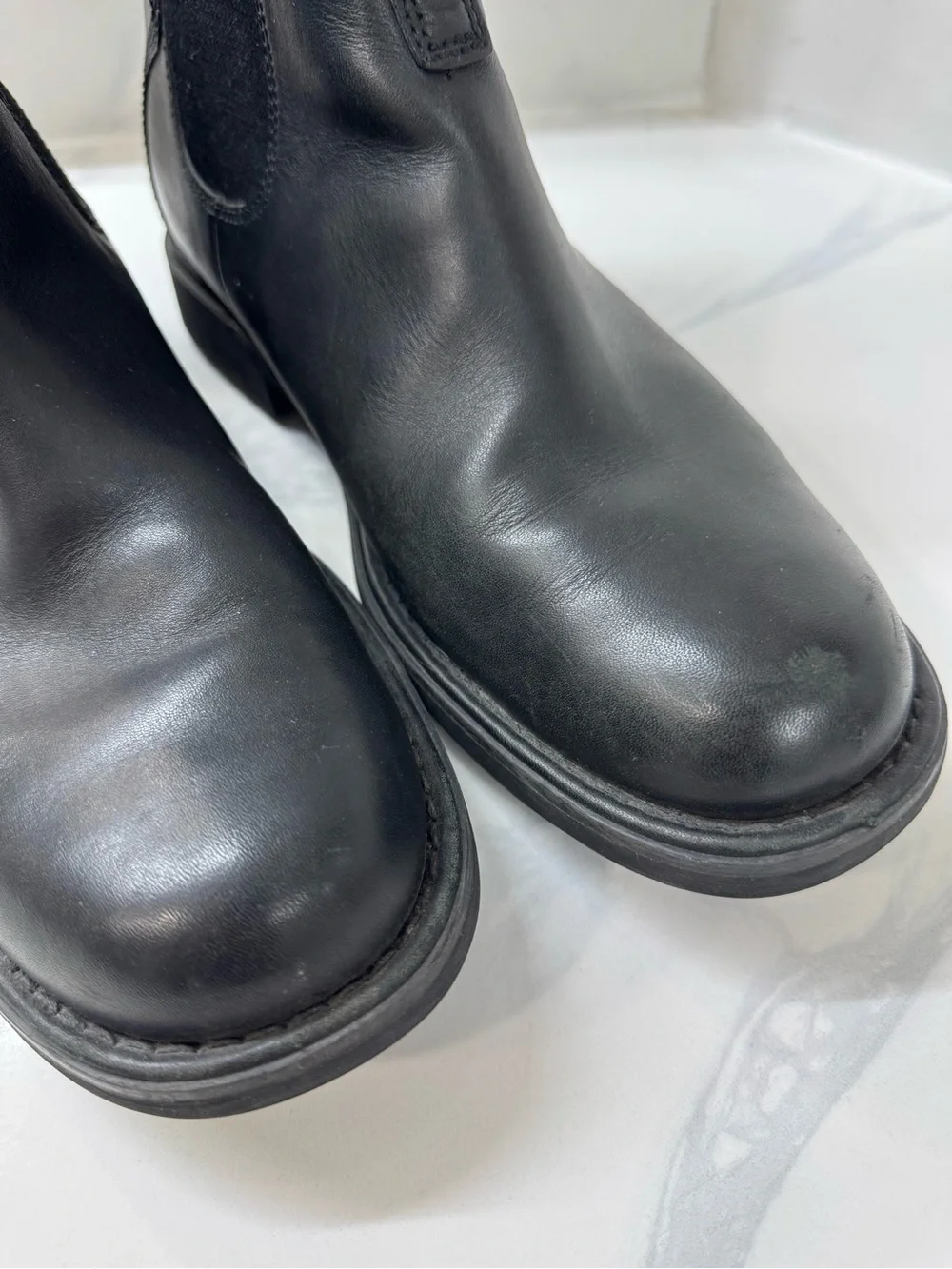Timberland black leather